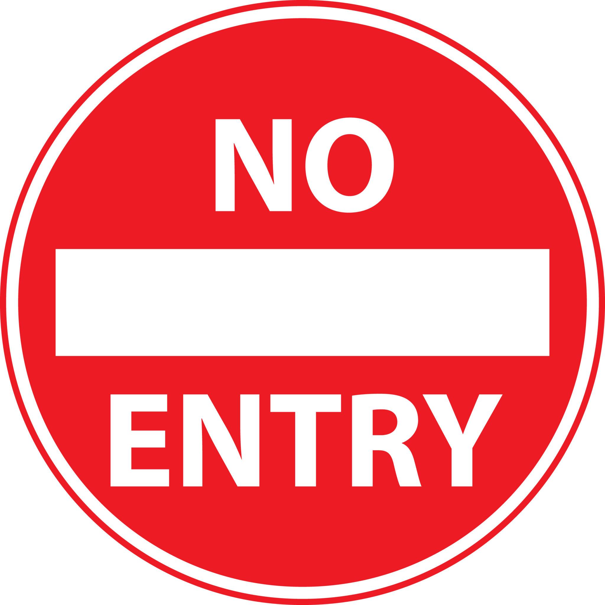 Prohibition Signs